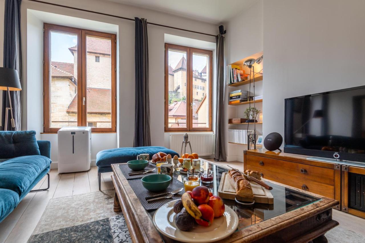 Les Suites D'Anniciaca - Hyper Centre Avec Vue Sur Le Chateau Annecy Exteriör bild